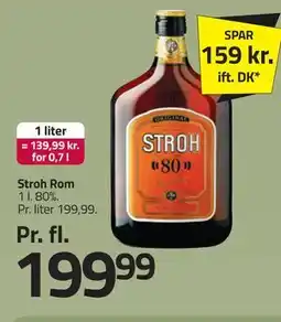 Fleggaard Stroh Rom tilbud