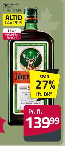 Fleggaard Jägermeister tilbud