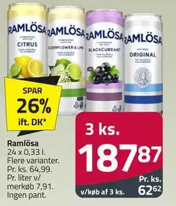 Fleggaard Ramlösa tilbud