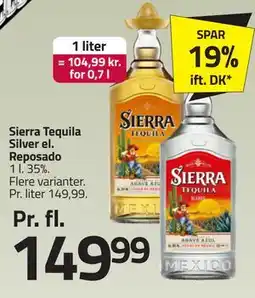 Fleggaard Sierra Tequila Silver el. Reposado tilbud