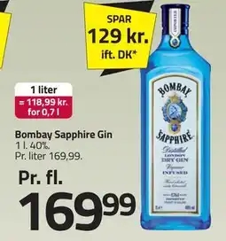 Fleggaard Bombay Sapphire Gin tilbud