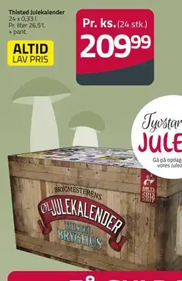 Fleggaard Thisted Julekalender tilbud