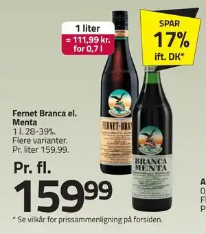 Fernet Branca el. Menta