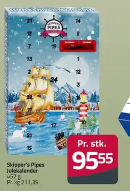 Fleggaard Skipper’s Pipes Julekalender tilbud