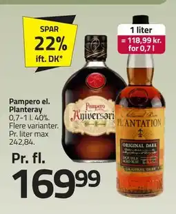 Fleggaard Pampero el. Planteray tilbud