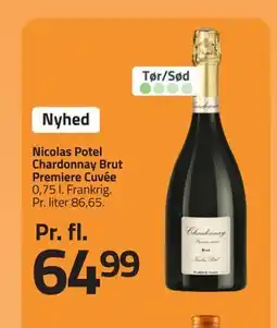 Fleggaard Nicolas Potel Chardonnay Brut Premiere Cuvée tilbud