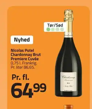 Nicolas Potel Chardonnay Brut Premiere Cuvée