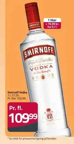Fleggaard Smirnoff Vodka tilbud