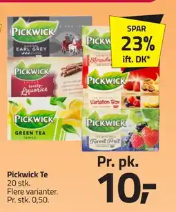 Fleggaard Pickwick Te tilbud