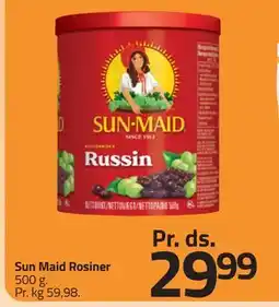 Fleggaard Sun Maid Rosiner tilbud