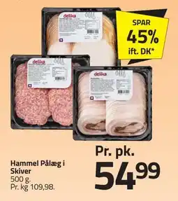 Fleggaard Hammel Pålæg i Skiver tilbud