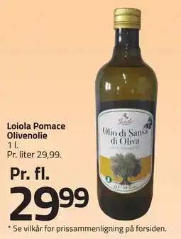 Fleggaard Loiola Pomace Olivenolie tilbud