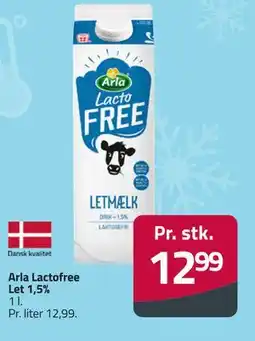Fleggaard Arla Lactofree Let 1,5% tilbud