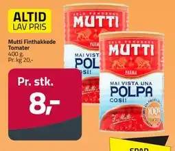 Fleggaard Mutti Finthakkede Tomater tilbud