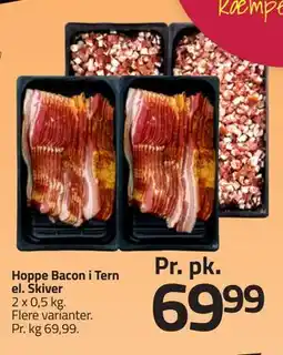 Fleggaard Hoppe Bacon i Tern el. Skiver tilbud