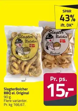 Fleggaard SlagterBolcher BBQ el. Original tilbud