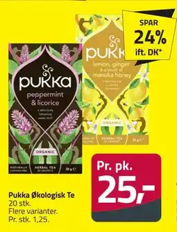 Fleggaard Pukka Økologisk Te tilbud