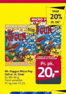 Fleggaard Mr. Popgun Micro Pop tilbud