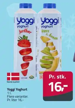 Fleggaard Yoggi Yoghurt tilbud