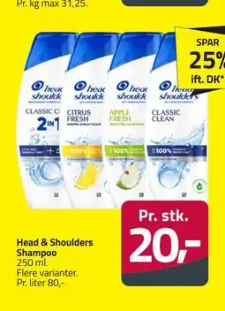 Fleggaard Head & Shoulders Shampoo tilbud