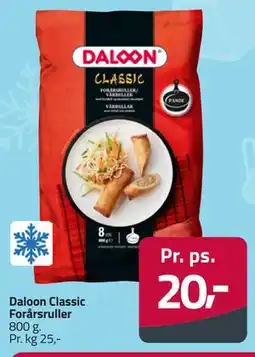 Fleggaard Daloon Classic Forårsruller tilbud