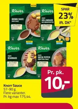Fleggaard Knorr Sauce tilbud