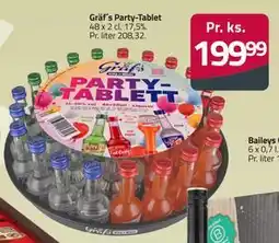 Fleggaard Gräf´s Party-Tablet tilbud
