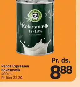 Fleggaard Panda Expressen Kokosmælk tilbud