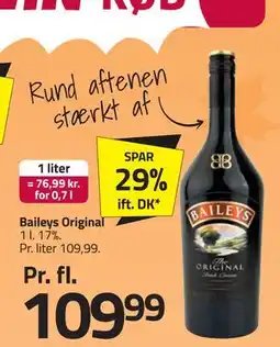 Fleggaard Baileys Original tilbud