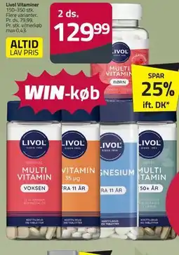 Fleggaard Livol Vitaminer tilbud