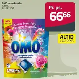 Fleggaard OMO Vaskekapsler tilbud