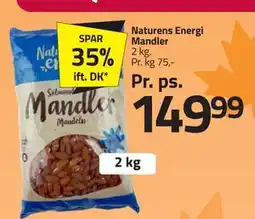 Fleggaard Naturens Energi Mandler tilbud