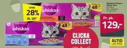 Fleggaard Whiskas Portioner i Gelé el. Sovs tilbud