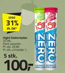 Fleggaard High5 Elektrolytter tilbud