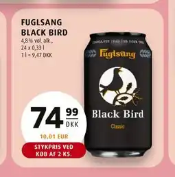 Scandinavian Park FUGLSANG BLACK BIRD tilbud