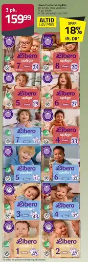 Fleggaard Libero Comfort el. Up&Go tilbud