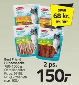 Fleggaard Best Friend Hundesnacks tilbud