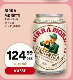 Scandinavian Park BIRRA MORETTI tilbud