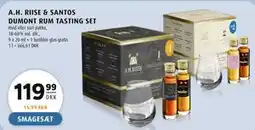 Scandinavian Park A.H. RIISE & SANTOS DUMONT RUM TASTING SET tilbud