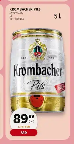 Scandinavian Park KROMBACHER PILS tilbud