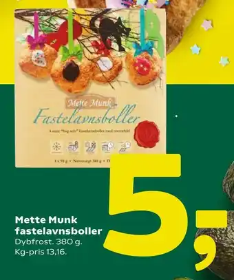 Coop 365 Mette Munk fastelavnsboller tilbud