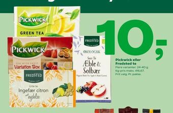Pickwick eller Fredsted te