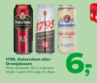 1795, Kaiserdom eller Oranjeboom