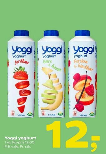 Coop 365 Yoggi yoghurt tilbud