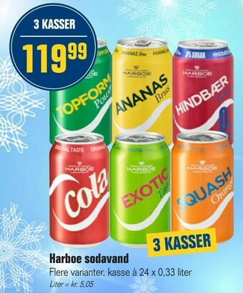 Otto Duborg Harboe sodavand tilbud