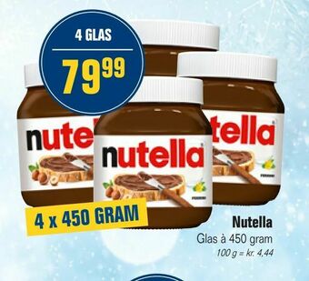 Otto Duborg Nutella tilbud
