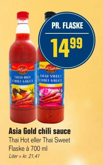 Otto Duborg Asia Gold chili sauce tilbud
