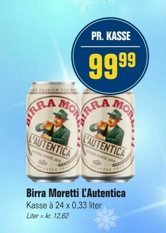 Otto Duborg Birra Moretti L'Autentica tilbud