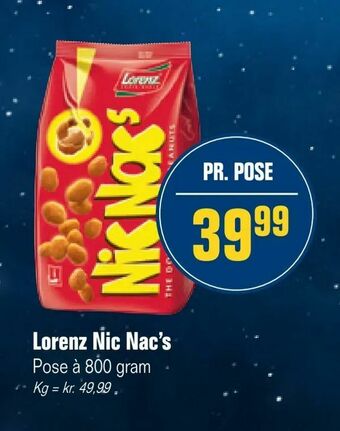 Otto Duborg Lorenz Nic Nac's tilbud