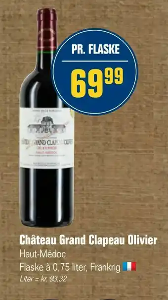 Otto Duborg Château Grand Clapeau Olivier tilbud